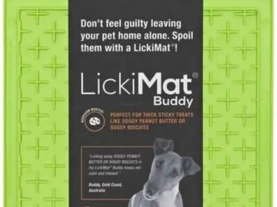 LickiMat - tolle Beschäftigung für Hunde